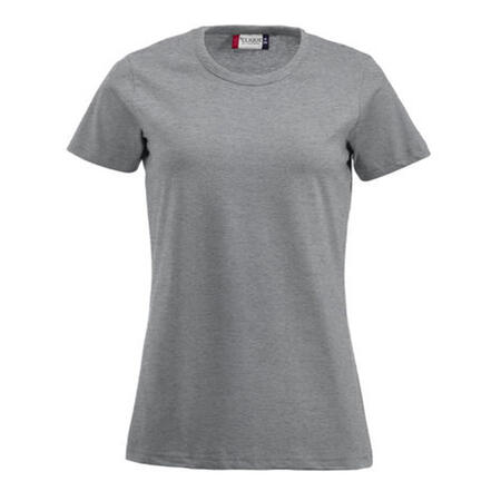 CLIQUE LADIES FASHION-T GRIGIO MELANGE S